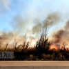 Incendio entre Gévora y Sagrajas (BA)