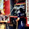 Imágenes del incendio forestal en Valdebótoa (Badajoz)