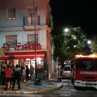 Una fuerte tormenta cae sobre Herrera del Duque la pasada noche