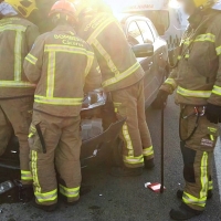 Accidente mortal en una colisión múltiple