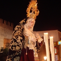 Procesión de la Virgen de la Consolación por la Alcazaba