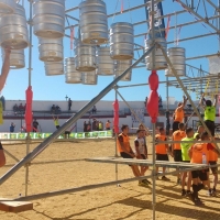 Sansonia Extrem, la carrera de obstáculos aéreos vuelve a Puebla de Sancho Pérez