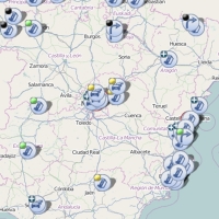 Circulación condicionada en la A-66 a la altura de Mérida