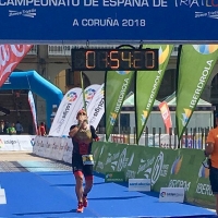 El extremeño Kini Carrasco subcampeón de España de Triatlón Olímpico