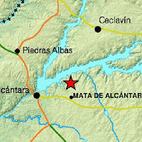 Detectado un terremoto, durante la madrugada, en la provincia de Cáceres