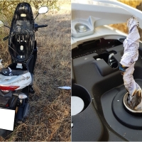 La Policía Local de Badajoz evita que le prendan fuego a una motocicleta