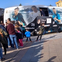 El autobús del Real Madrid volverá a Badajoz y Mérida