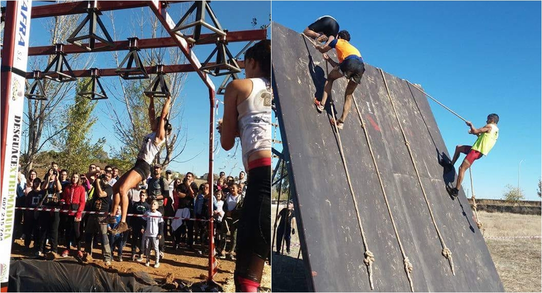 Sansonia Extrem, la carrera de obstáculos aéreos vuelve a Puebla de Sancho Pérez