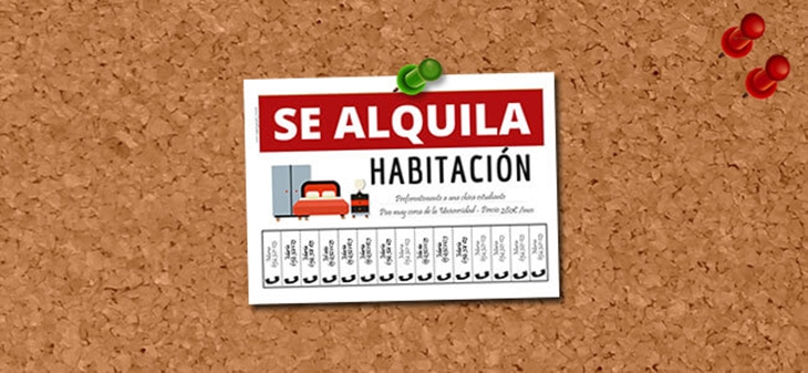 Alquilar por habitaciones es un 44% más rentable