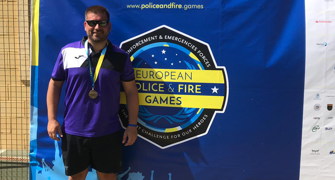 Los policías y bomberos extremeños consiguen un gran botín en el Campeonato de Europa de Pádel