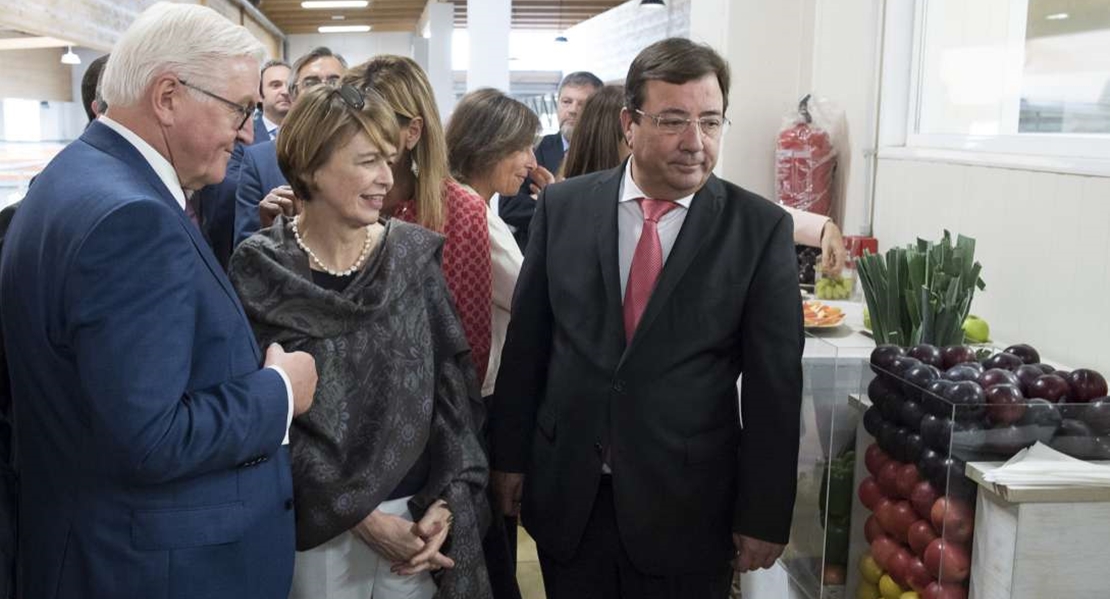 El presidente de la República Federal de Alemania visita Extremadura