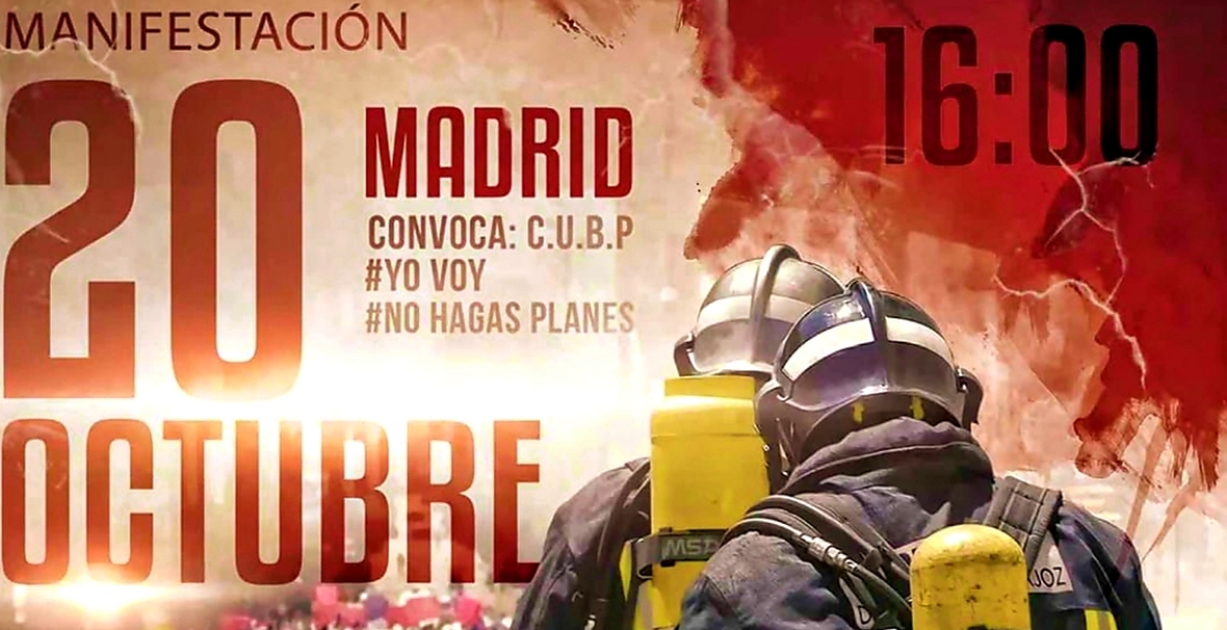 USO se manifestará el 20 octubre para exigir una Ley Marco Nacional de Bomberos