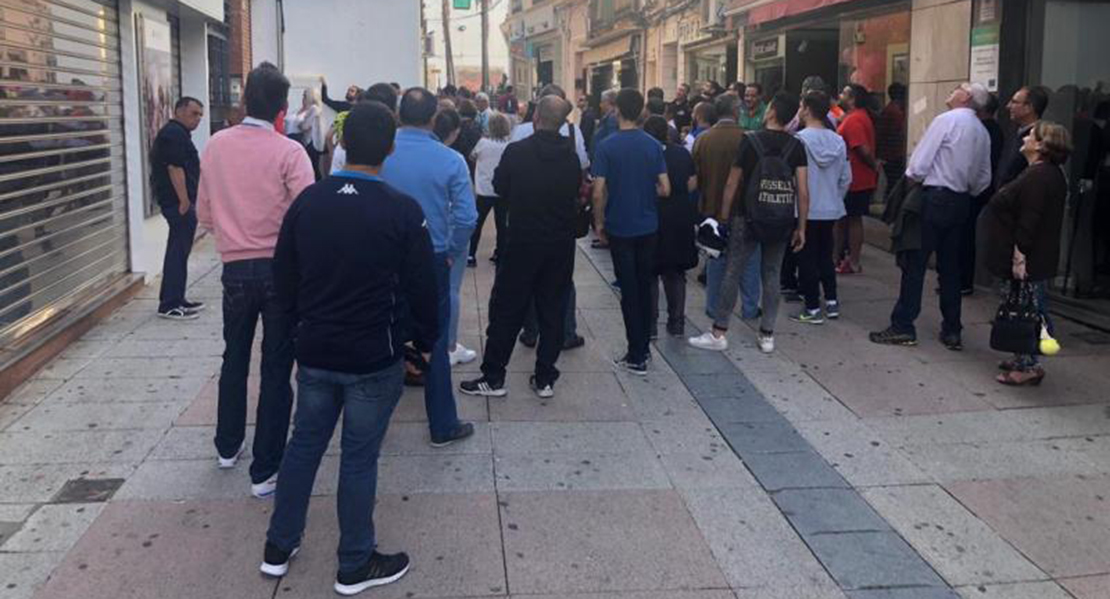 Los serones agotan las entradas para el derbi en 45 minutos