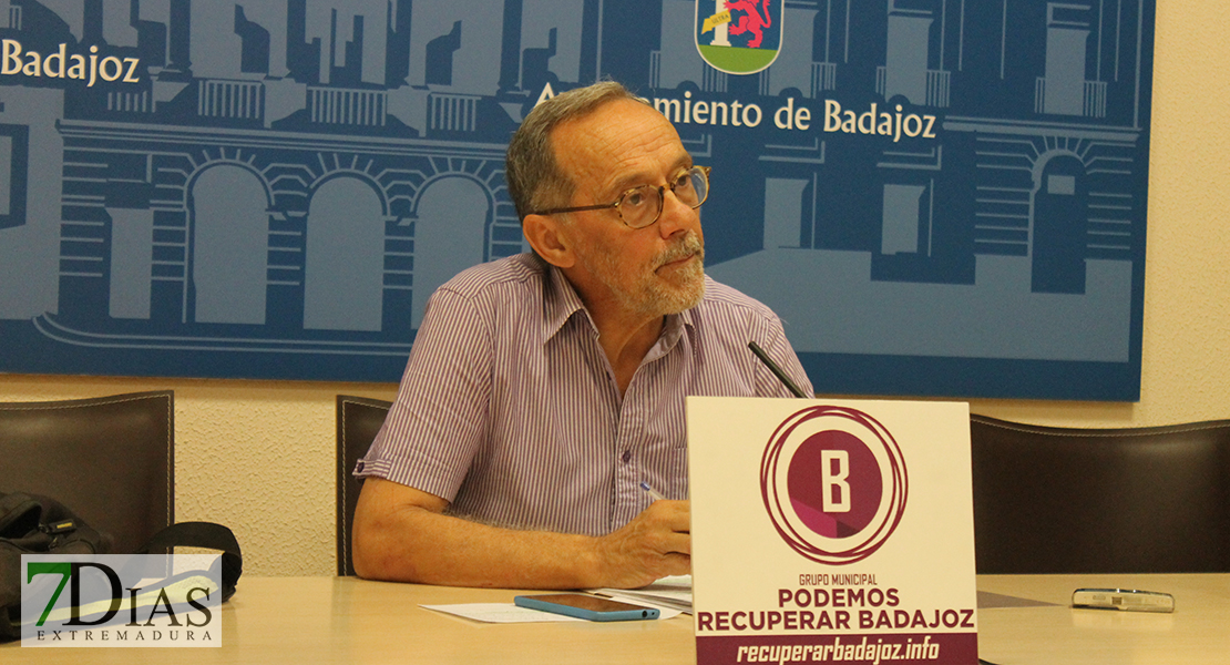 De las Heras: “Las obras de tres colegios en Badajoz se encuentran empantanadas”