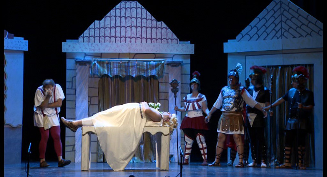 El teatro López de Ayala acogerá el espectáculo cómico ‘Están locos estos romanos’