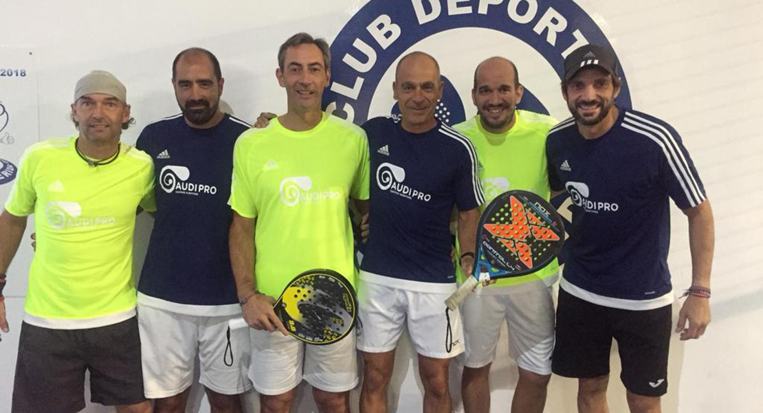 Alto nivel de  participación en los Campeonatos de Extremadura de pádel