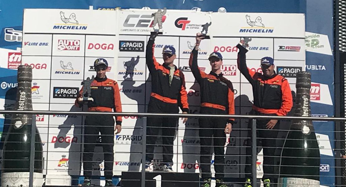 El extremeño Miguel Grande vuela en el circuito del Jarama