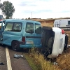 Seis personas heridas en dos accidentes en la provincia de Badajoz