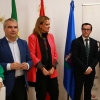 Inauguración de las nuevas instalaciones de la AOEX en Badajoz