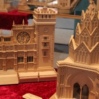 Una exposición de maquetas se instala en el Centro Cultural Alcazaba