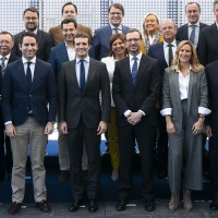 Monago coordina la primera reunión del Comité de presidentes autonómicos del PP
