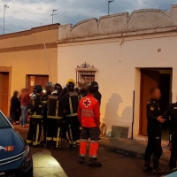 Varios heridos en el derrumbe de una casa en Almendralejo