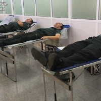 La Guardia Civil sigue entregando su sangre