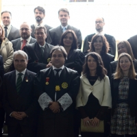 Los Graduados Sociales de Badajoz homenajean a Compañeros y Autoridades