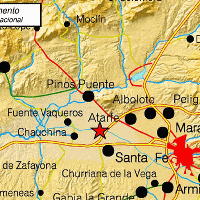 Racha de terremotos en Granada