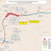 ADIF informa de expropiaciones en otro tramo de la Alta Velocidad en Extremadura