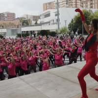 Imágenes del Zumba solidario contra el cáncer en Badajoz
