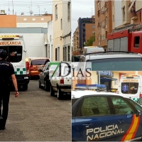 Los Bomberos atienden a una mujer al incendiarse su cocina en Badajoz