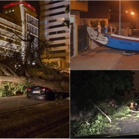 LESLIE: 27 heridos, 61 desalojos, 320.000 personas sin luz y 1.900 incidencias en Portugal