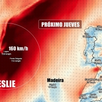 Leslie se convierte en Huracán