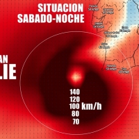 Los modelos meteorológicos envían al Huracán Leslie hacia la península