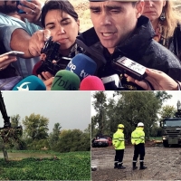 VÍDEO: La UME comienza en Badajoz para evitar la propagación hacia Alqueva