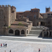 Recuperarán las fuentes de la Plaza Mayor de Cáceres