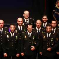 Entrega de medallas a la Policía Nacional en Badajoz