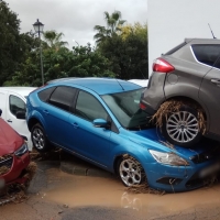 Fallece un bombero en las inundaciones de  Málaga