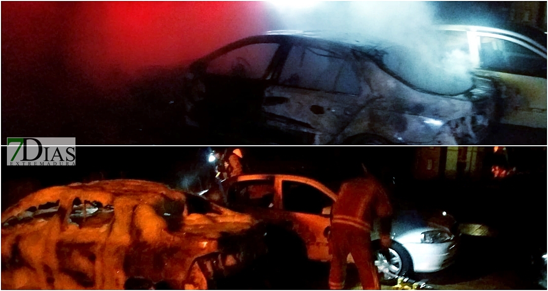 Vuelven a arder vehículos de madrugada en Badajoz