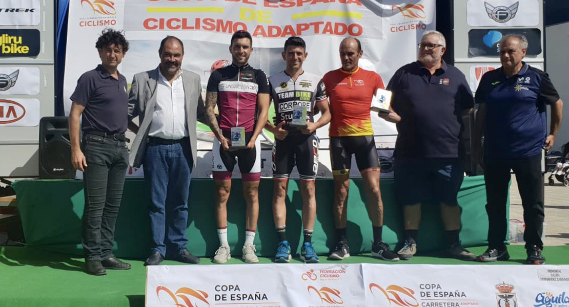 Rubén Tanco se acerca al liderato de la Copa de España de ciclismo adaptado