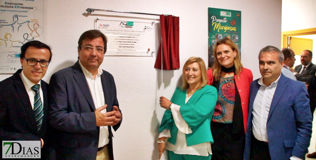 Inauguración de las nuevas instalaciones de la AOEX en Badajoz