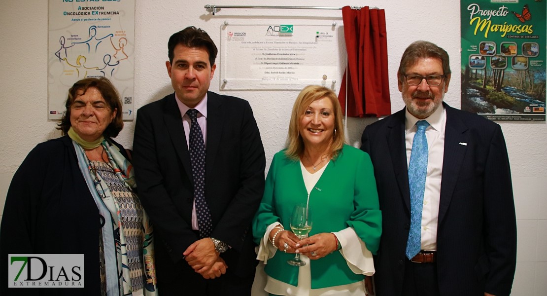 Inauguración de las nuevas instalaciones de la AOEX en Badajoz