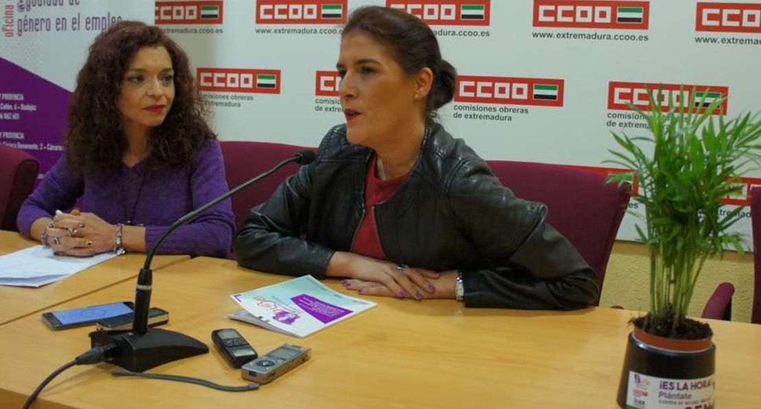 El IMEX y CCOO presentan una guía laboral contra el acoso sexual a la mujer