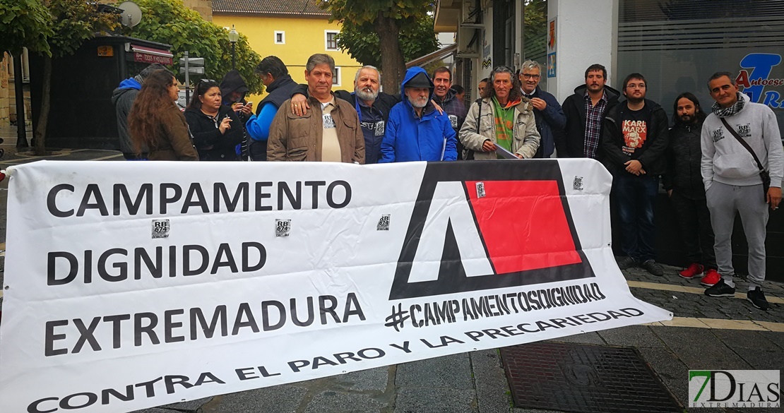 Campamento Dignidad: “Vara utiliza los Planes de Empleo para engañar a la tasa de paro”