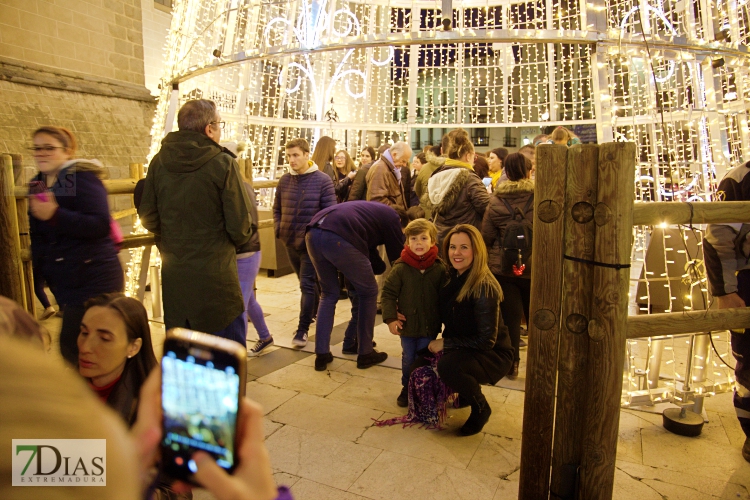 Gran ambiente en Badajoz para recibir a la Navidad