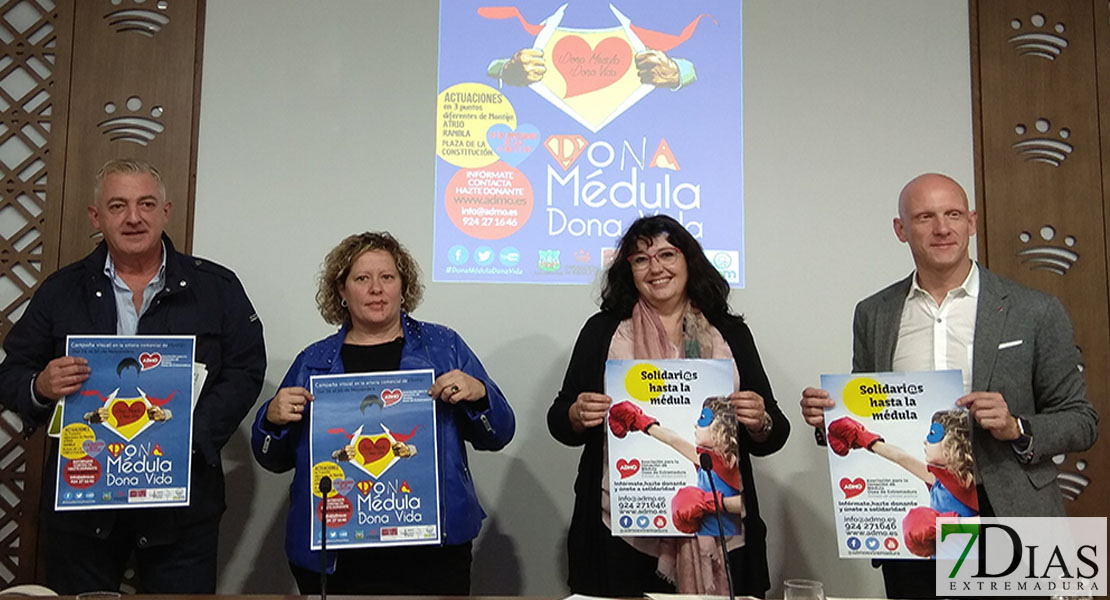 Montijo acogerá la campaña visual ‘Dona médula, dona vida’