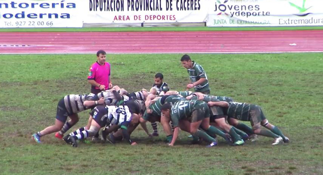 El CAR Cáceres endosa un 38 – 0 al Jaén Rugby