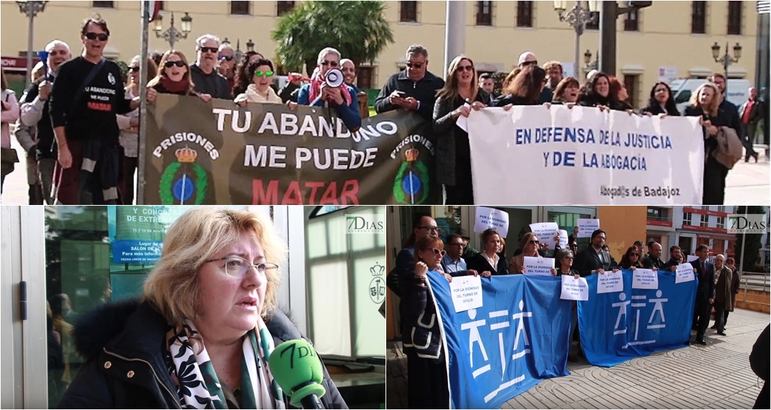 Manifestación por la dignidad del turno de oficio