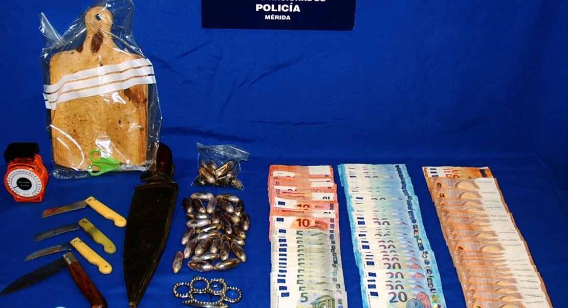 La Policía detiene en Mérida a siete traficantes tras tres meses de investigaciones